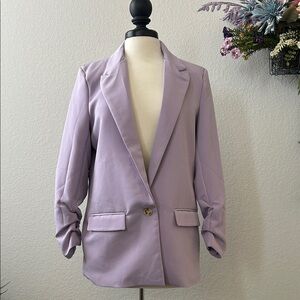 Black Tape Lavender Colored Blazer. NWOT